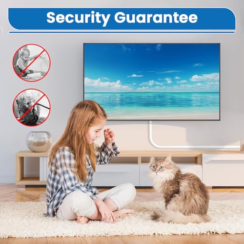 Image of Serplex Floor Cord Hide, 6.6ft PVC Self-Adhesive Wire Cover, Flexible & Cuttable Cable Hider for Home & Office, Soft Wall Wire Covers for Floor Cable Management Protector Prevent Trips Cord Cavity