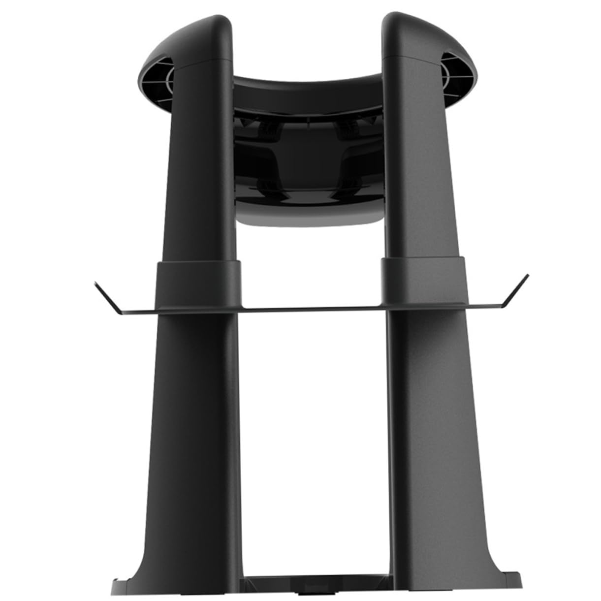 Vr Helmhalterung aus Kunststoff, Schwarz, Platz Sparend