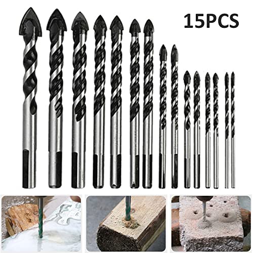 Set de brocas para cerámica y vidrio 15 piezas 3mm-16mm miniatura 7