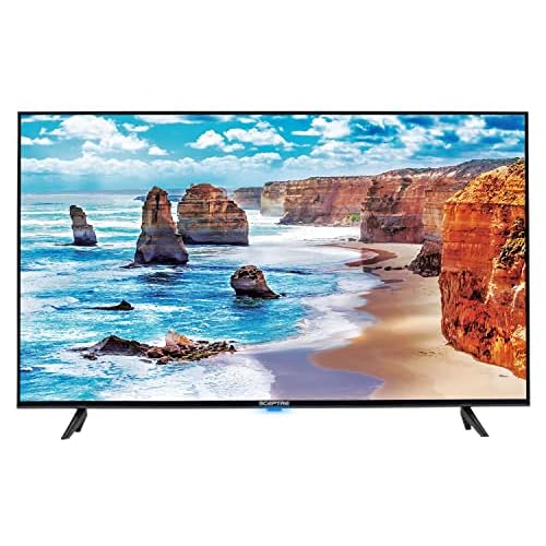 Komodo by Sceptre 43″ LED HDTV 3X HDMI 2.0 HDCP 2.2 VESA Wall Mount Ready, Metal Black 2018