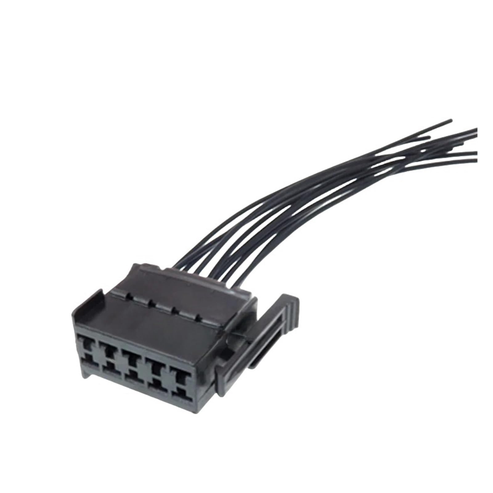 Conectores automotrices de 10 pines, conector de cableado automotriz 929504-4 828801-4 929519-4 fácil reemplazo (hembra con cable, 5 piezas)