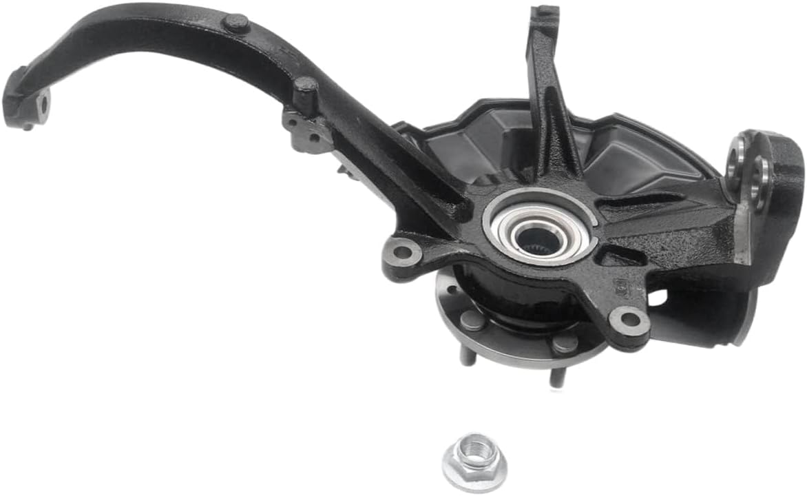 Front Right Complete Wheel Hub Bearing Steering Knuckle Assembly 698-408 For 2006-2012 Ford Fusion For 2007-2012 Lincoln MKZ For 2006 Lincoln Zephyr For 2006-2011 Mercury Milan