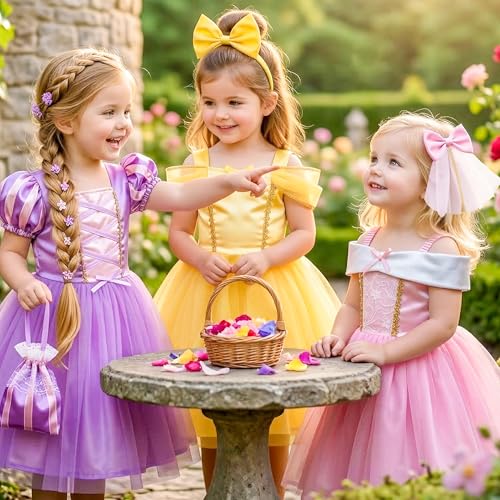 Disfraz completo princesa para niñas 2 a 6 años miniatura 2