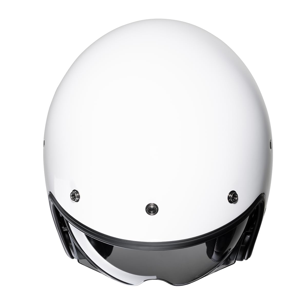 HJC V31 Solid Retro Jet kask (biały, XL (60/61))