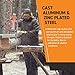 Granberg Chainsaw Sharpener, G106B - Easy File-N-Joint Bar Mounted Guide System - Premium Chain Saw Blade Teeth Grinder Sharpening Tool Set - Portable Filing Hand Attachment Kit (Files Not Included)