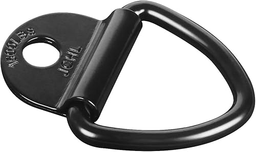 Miniatura 8 de Anclajes de amarre de carga, 10 piezas de anillo en V de acero de 2 pulgadas de diámetro, anclaje para remolque para carga en camiones, camionetas,