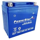 PowerStar Replaces Harley Davidson XL883 Sportster Battery 14L-BS Heavy Duty