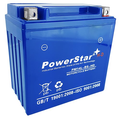 PowerStar 14L-BS Replacement Motorcycle Battery