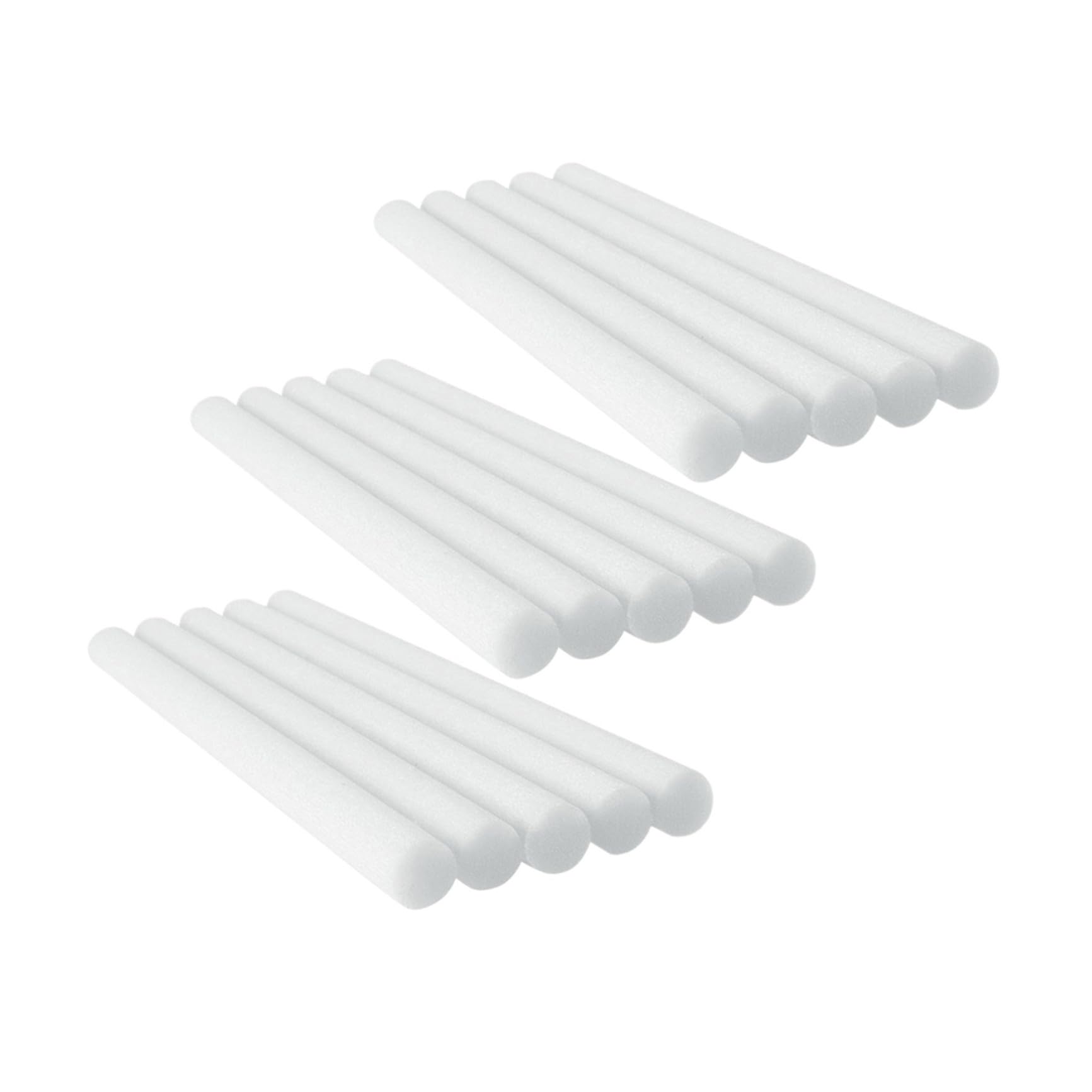 Bastoncini per Diffusore in Cotone 15 Pezzi Bianco ad Assorbimento Rapido