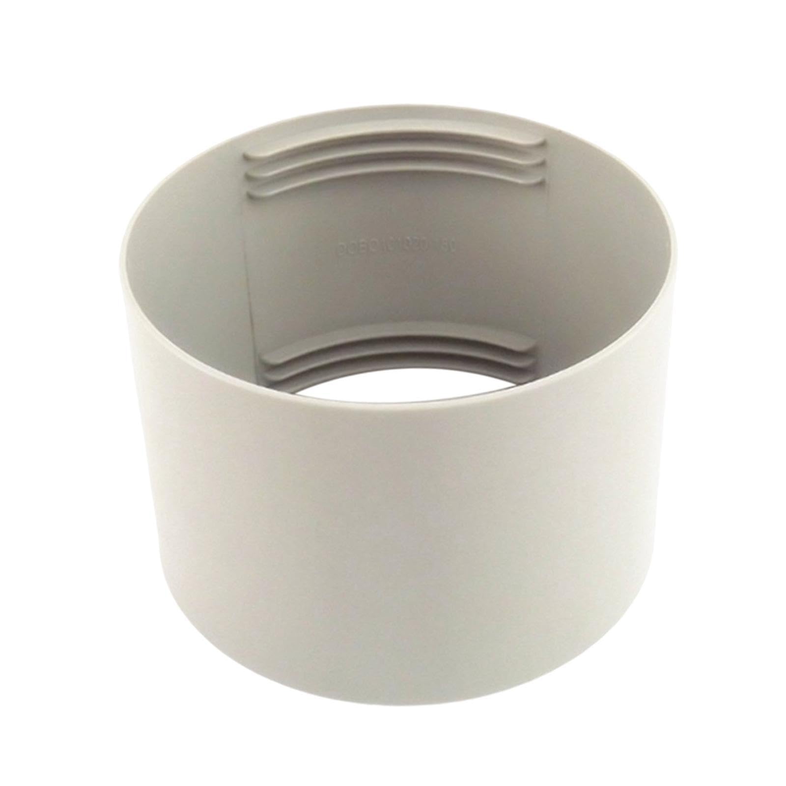 TWISAXC Window Adapter Tube Connector Supports Exhaust H Extension with Universal Thread Air Conditioner Exhaust H Tube Connector is Made of Grade Vent Thread, 130mm