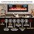 R.W.FLAME 50" Electric Fireplace Wall Mounted/Recessed with Remote Control,Low Noise,750W/1500W Ultra-Thin Fireplace Heater with Timer,Touch Screen, Adjustable Flame Color Speed Brightness