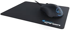 Roccat ROC-11-312 Lua Tri-Button Myszka i Kanga Mini Tkanina Podkładka pod mysz Zestaw do gier - Czarna