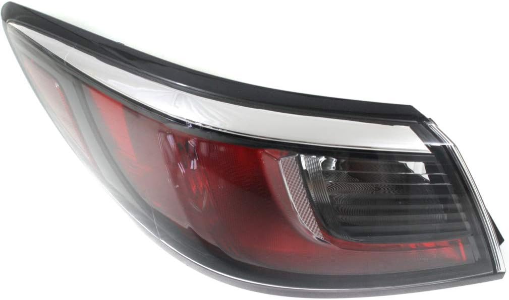 CarLights360: For Toyota Yaris iA Tail Light Assembly 2017 2018 Driver Side DOT Certified For TO2804127 | 81560-WB004