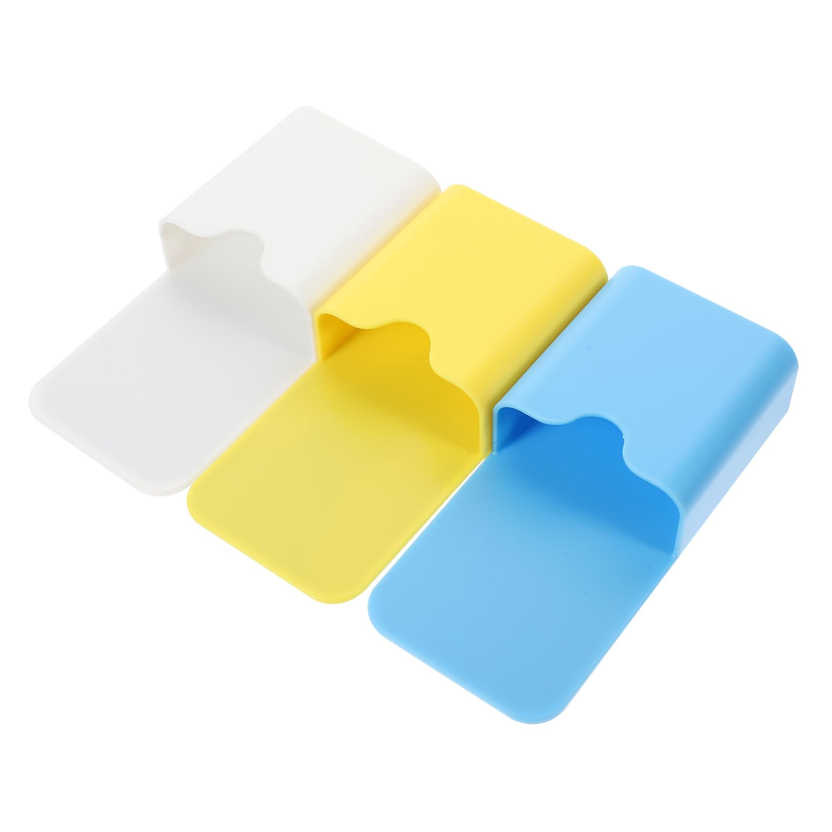 OSALADI 4 Set Portapenne Magnetico Per Lavagna Organizer Per Ufficio E Scrivania Design E Facile Usare Resistente E Adesivo Su Metalliche 3 Pezzi * 4