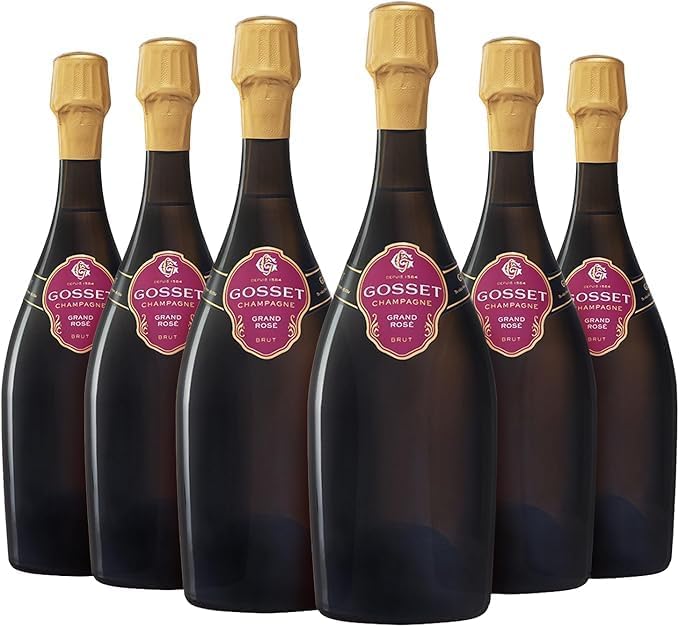 Gosset - Champagne Grand Rosé Brut - Caja de 6 x 75 cl