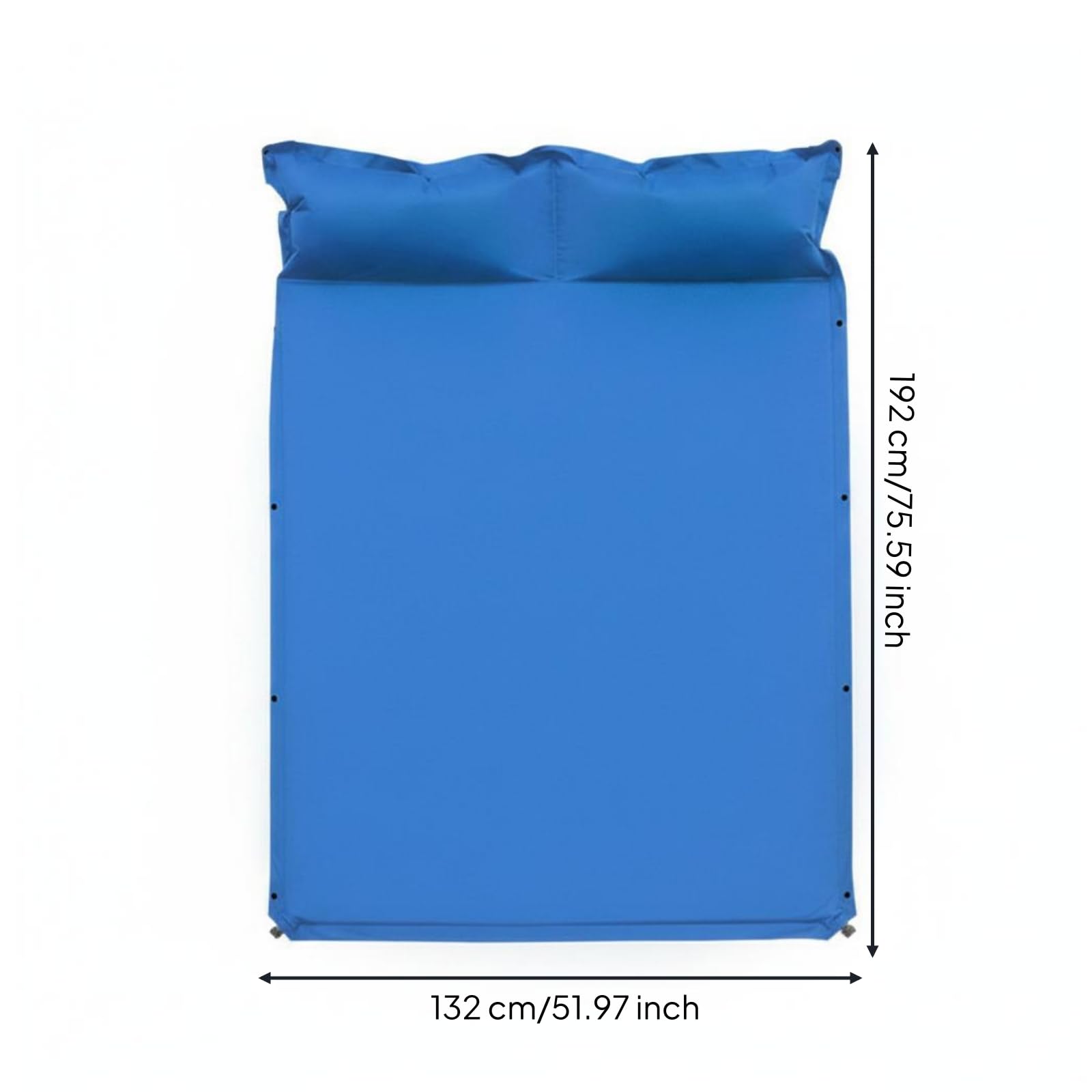 predolo Colchón Industrial Autoinflable Colchoneta Aislante Esterilla Almohadilla de Construcción Confortable y Resistente para Camping en Tienda Excursión Acampada Picnic