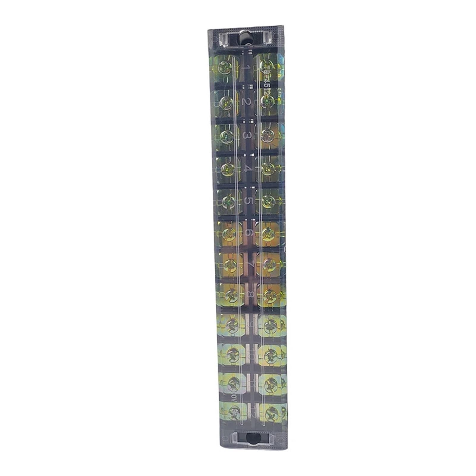 Bornier à vis de barrière TB4512 45A 600V double rangée isolée