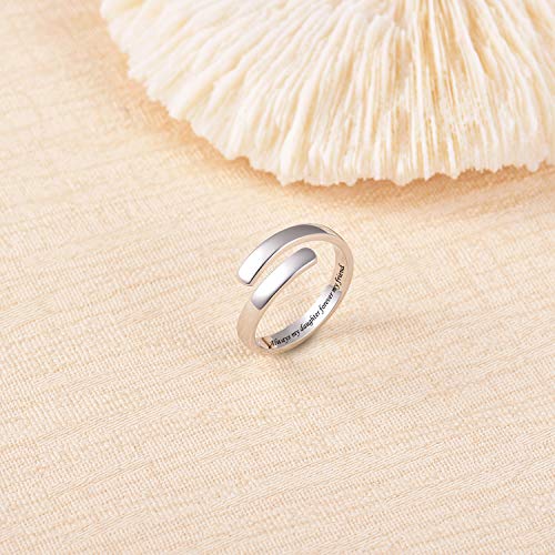 BEILIN-925-Sterling-Silver-Inspirational-Jewelry-Rings-Adjustable-Ring-Personality-Encouragement-Gift-for-Teens-Women