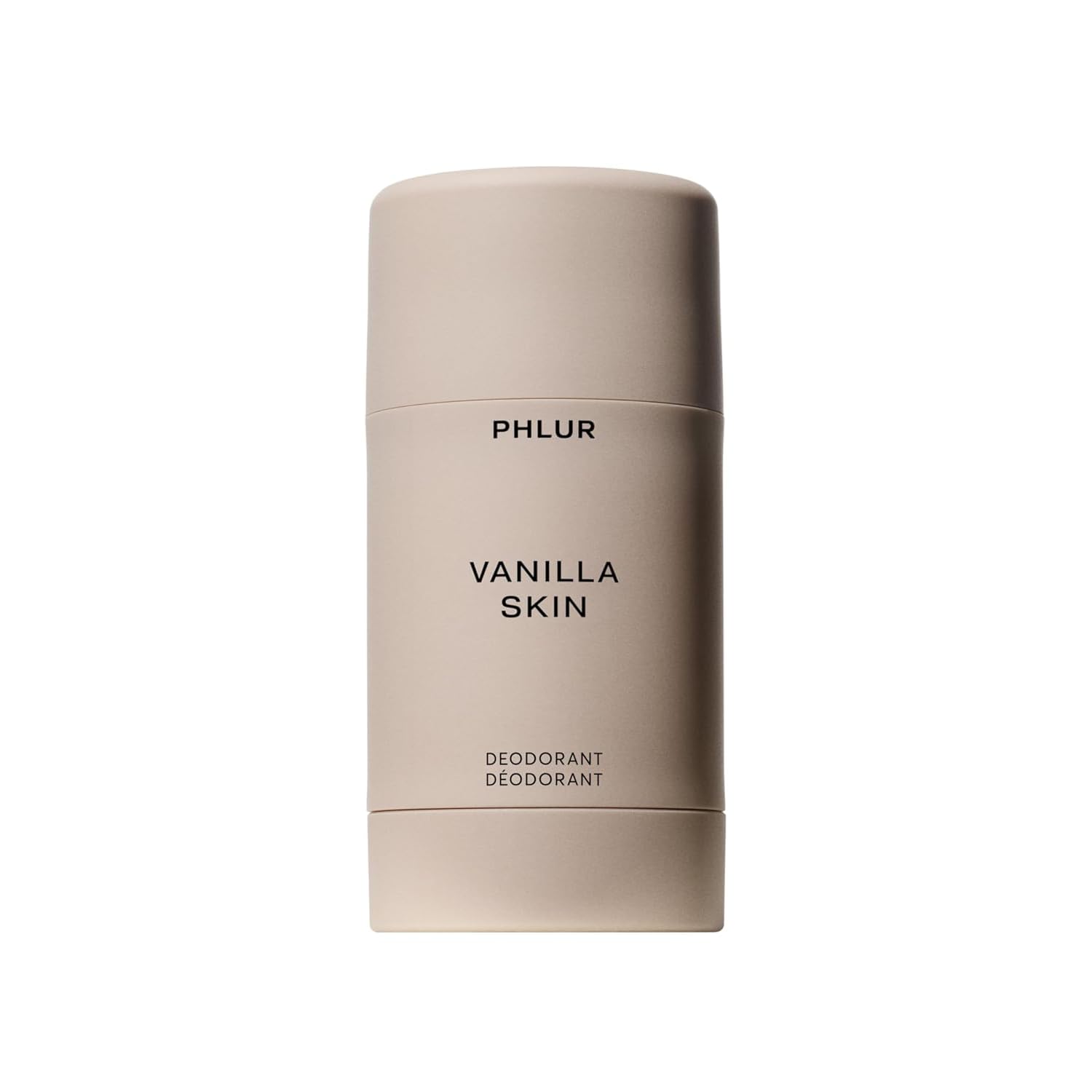 PHLUR Vanilla Skin Natural Deodorant - 48 Hour Odor Protection Natural Baking Soda Free & Aluminum Free, Salicylic Acid, Arrowroot Powder, Algae & Tamanu Oil - No Residue or Irritation