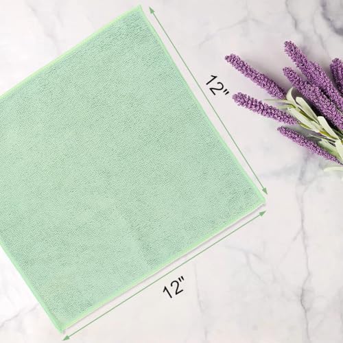 Image of UNIMADE Washcloths Bulk 10 Pack Face Towels (12 inch x 12 inch), Highly Soft Wash Cloths and Hand Towels, Fast Drying Multi-Purpose Microfiber Cleansing Cloths for Bathroom, Hotel, Spa, and Salon-Multicolor