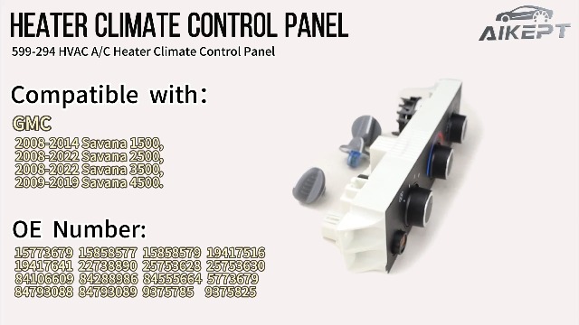 Amazon.com: AIKEPT 599-294 Climate Control Module A/C Heater Air