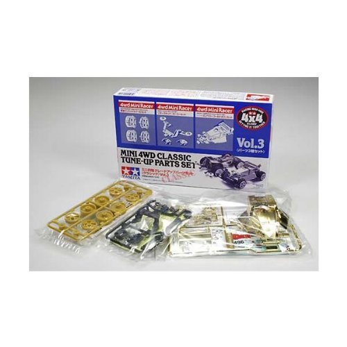 Kit Tamiya Mini 4WD Grade UP Parts Set Classic Vol.3 pour modélisme