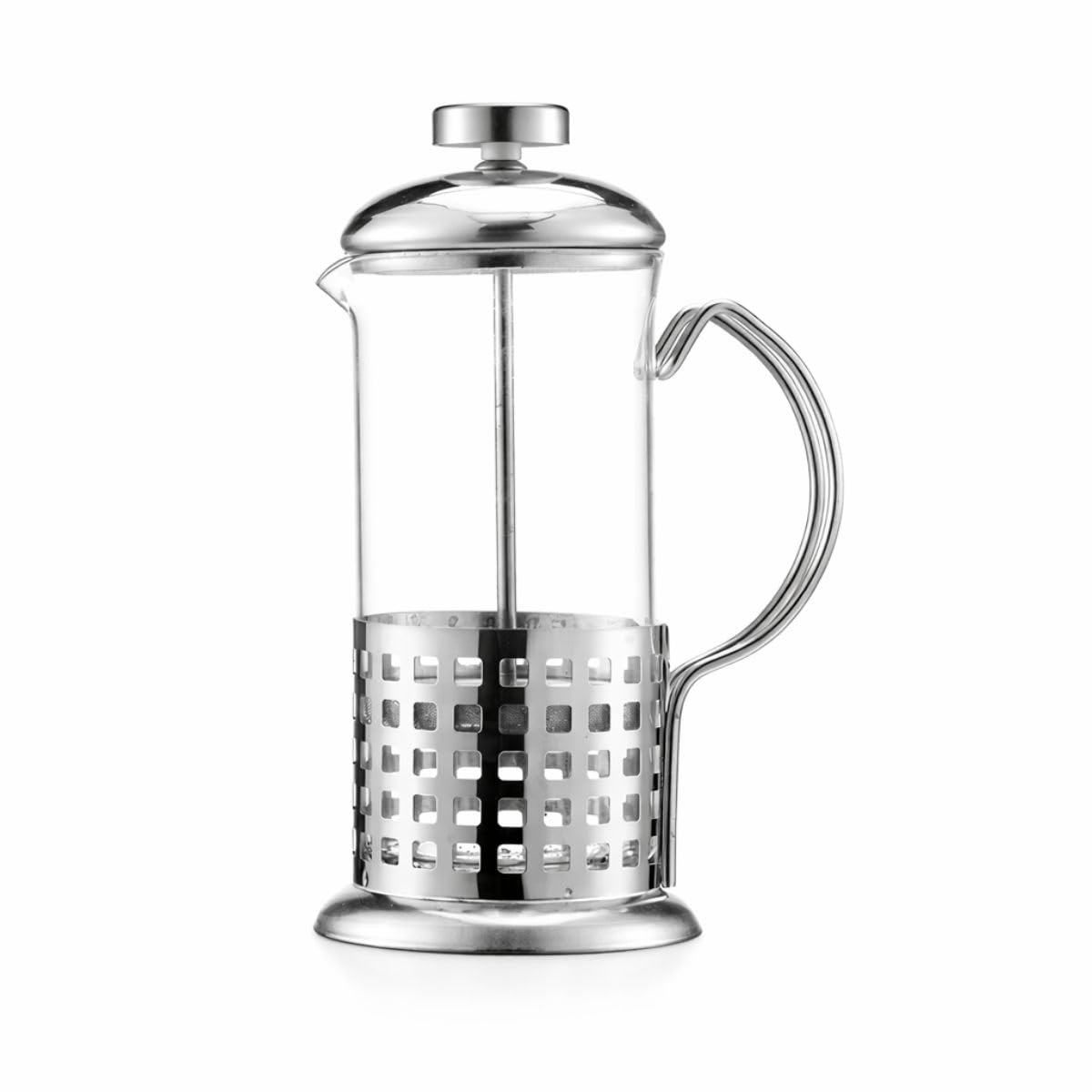 Cafeteira Cremeira Prensa Francesa Leite Cremoso Com Haste Alça Resistente Suporta Altas