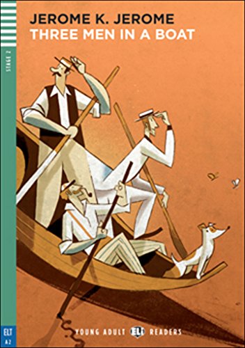 �p�� Young Adult ELI Readers stage 2 Three Men in a Boat CD�t