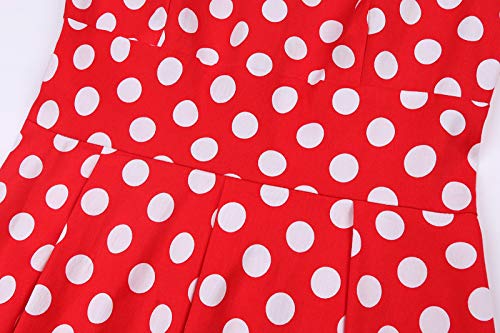 Image of MINTLIMIT Women's 1950s Retro Vintage Cocktail Party 3 /4 Sleeve Swing Dress
