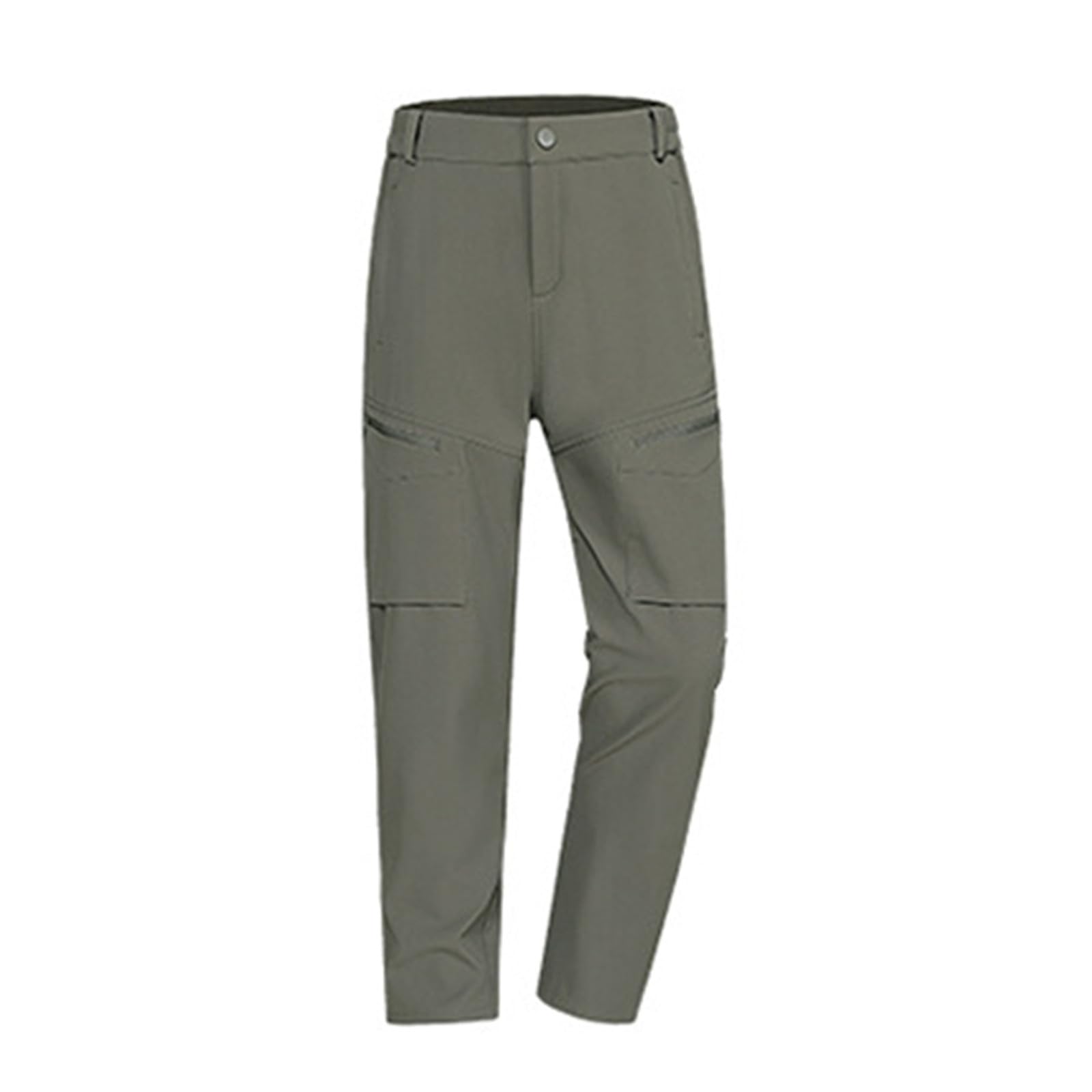 Pantalon de randonnée doublé Polaire Toutes Saisons Isolant Thermique pour l'escalade en extérieur par Temps Froid Coupe-Vent et Softshell pour Les activités de Trekking et d'aventure
