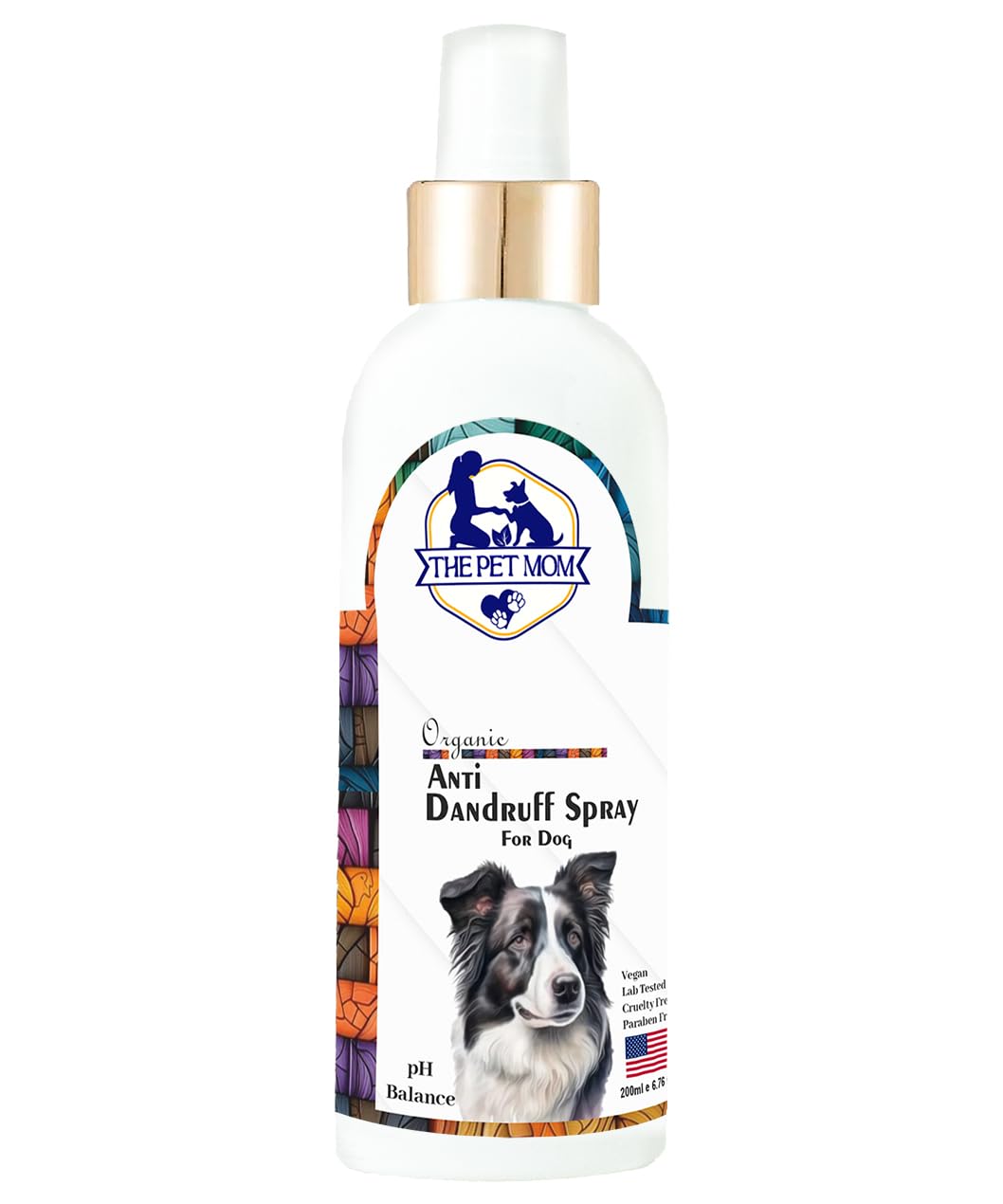 Anti-Dandruff Spray for Dog, Puppy | Dog Anti Dandruff Spray | Soothing Relief for Itchy Skin & Say Goodbye to Dandruff | Anti-Dandruff & Itch Spray for All Dog Breed – 200ml