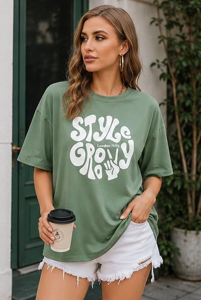Image of London Hills Women's Cotton Regular Fit T-Shirt