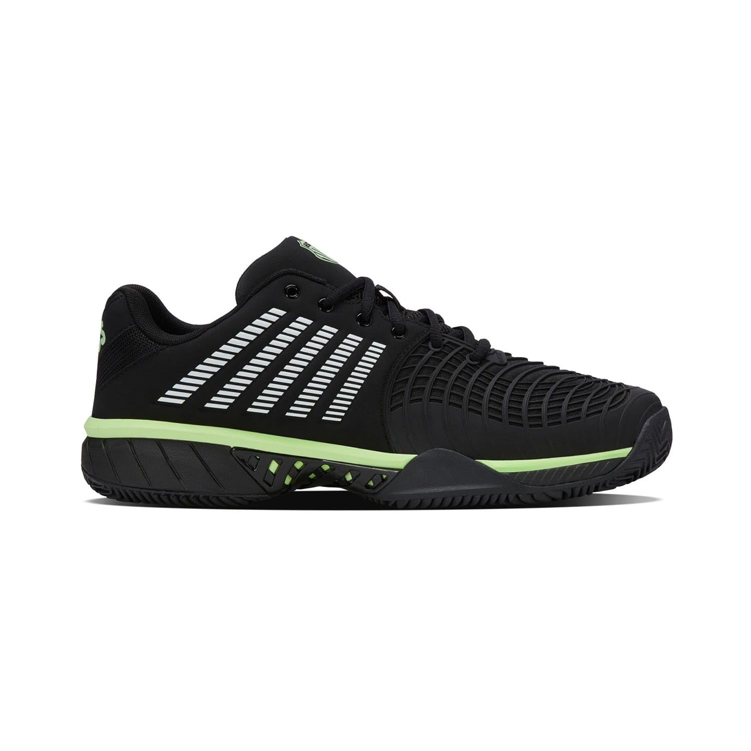 K-Swiss Mens Express Light 3 Hb Clay Tennis Shoe, Black, 9.5 UK