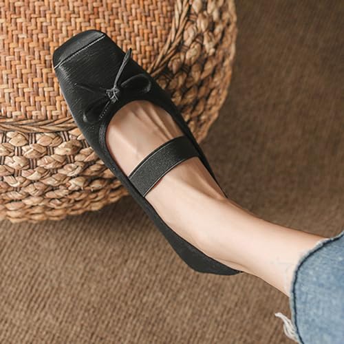 Elastic Strap Flats for Women Flats Mary Jane Shoes Women Dressy Casual Shoes3