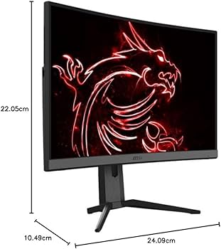 MSI Optix MAG272CQR Curved Gaming Monitor - 27 Inch, 16:9 WQHD