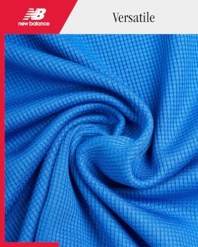 New Balance Boys' Active Sweatsuit - 2 Piece Waffle Knit Hoodie Sweatshirt and Sweatpants - Jogger Pants Set for Boys, 8-163