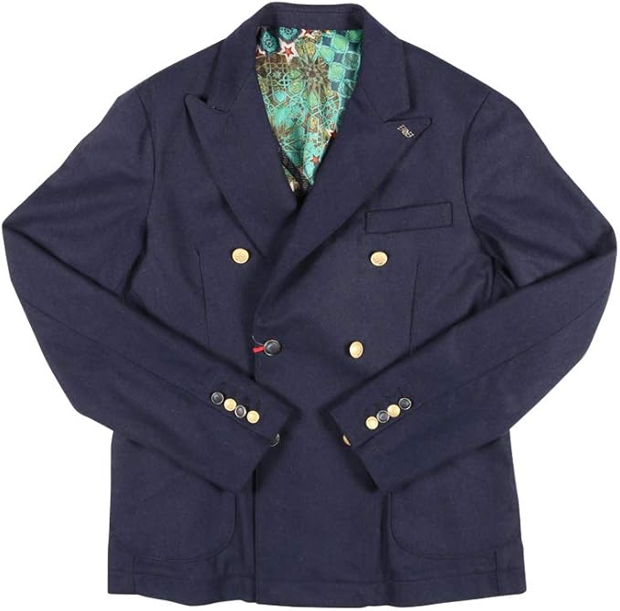 Amazon 52 Bob ボブ ダブルジャケット メンズ 秋冬 ネイビー 紺 ヴァージンウール混 Ship139 大きいサイズ 並行輸入品 コート ジャケット 通販