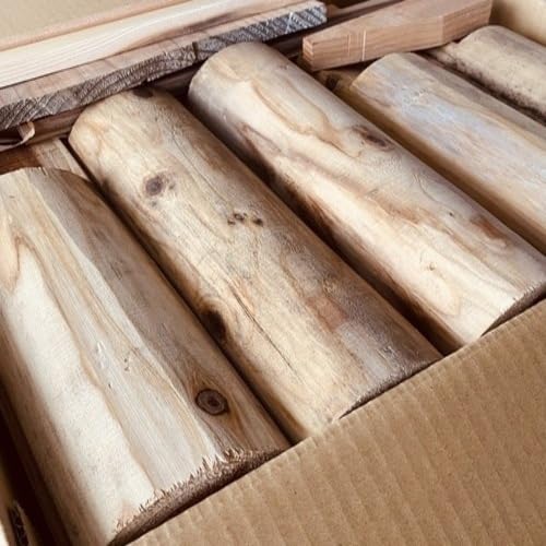 杉薪 半割り 23kg強 定期便2か月 杉 薪 まき ストーブ アウトドア