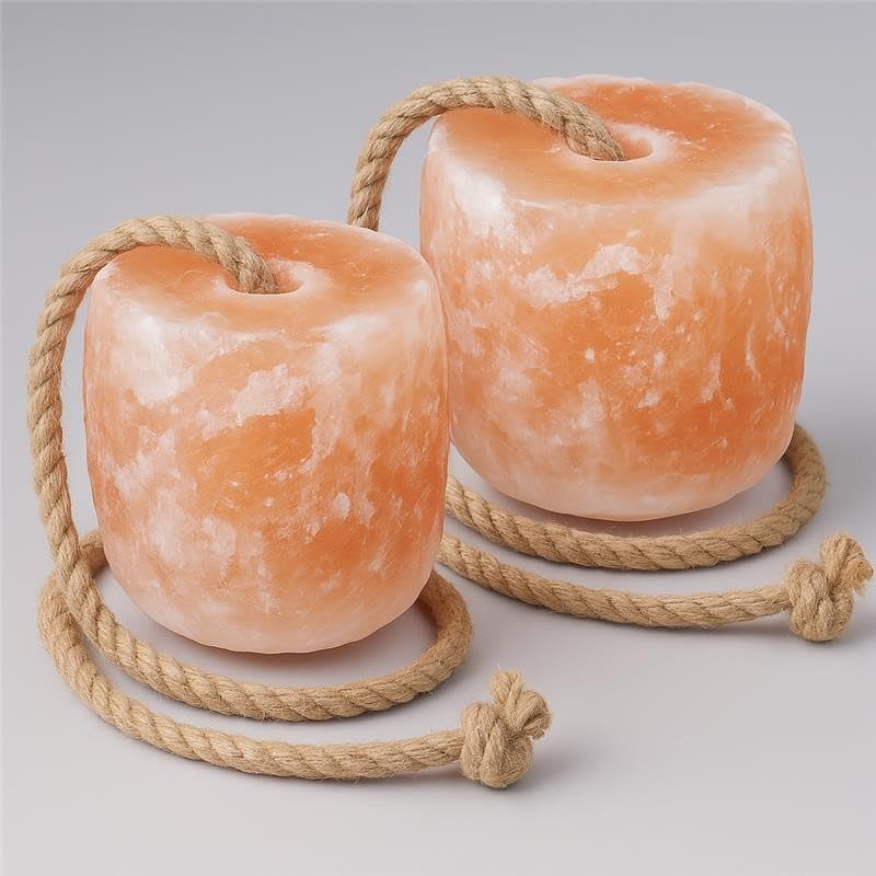 ONEX Natural Himalayan Animal Salt Lick Block for Cattle Horses Goats Sheep & Livestock | Mineral Salt Stone | Large Sizes (Large 8Piece)