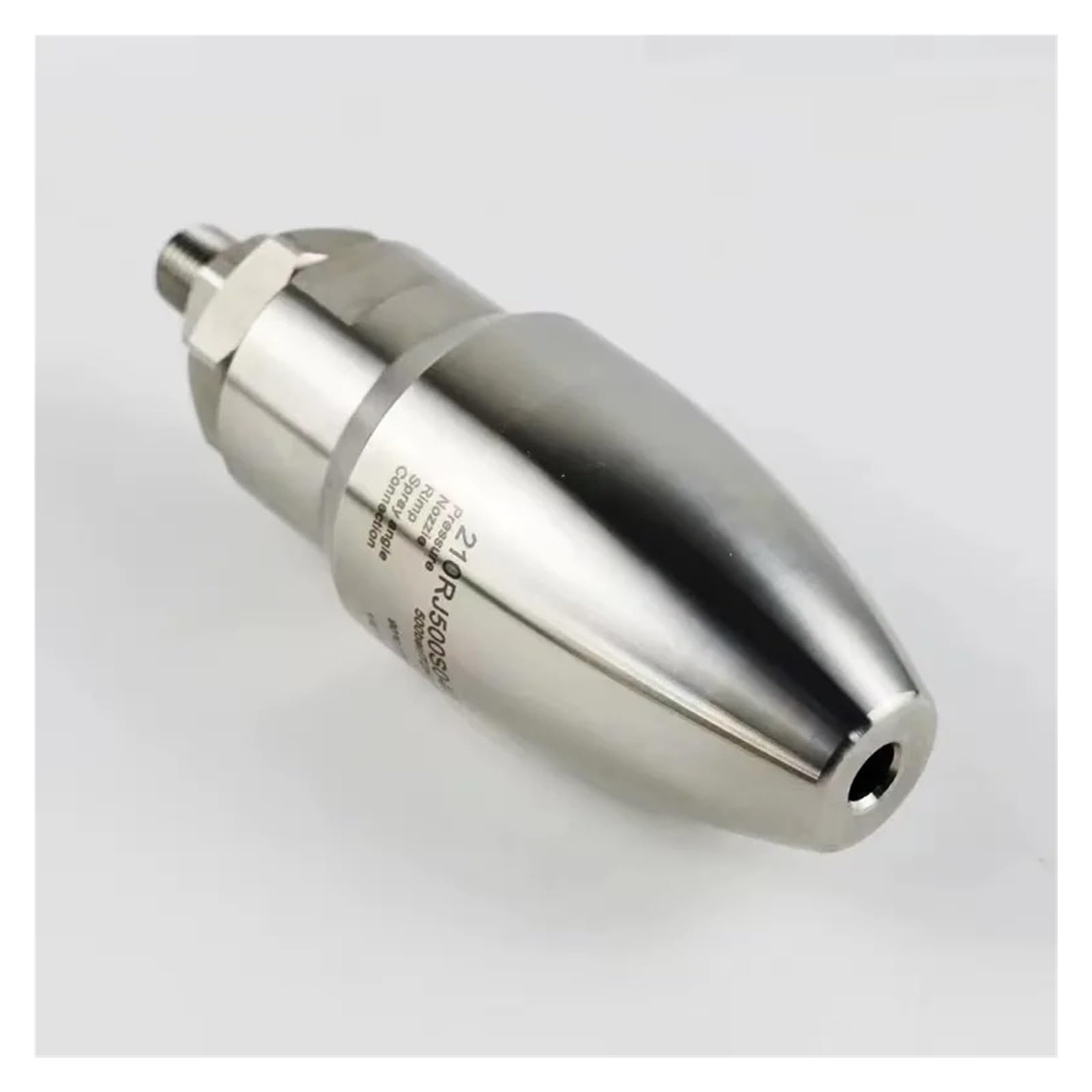 Boquilla Turbo giratoria de acero inoxidable de alta presión 1/4 500bar 7350psi boquilla de pulverización de arandela de chorro