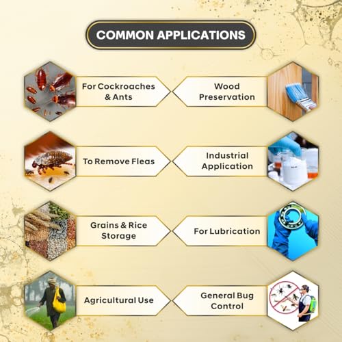 Image of Boric Acid Powder for Home Pest Control, Ant & Cockroach Powder | Multipurpose boric acid powder helps manage ants, cockroaches, bed bugs and other crawling insects indoors.
