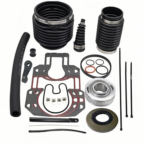 UanofCn 18-8206 Transom Seal Bellows Repair kit for MerCruiser Alpha 1 Gen 2 Stern Drive with Exhaust Bellows 30-803099T1