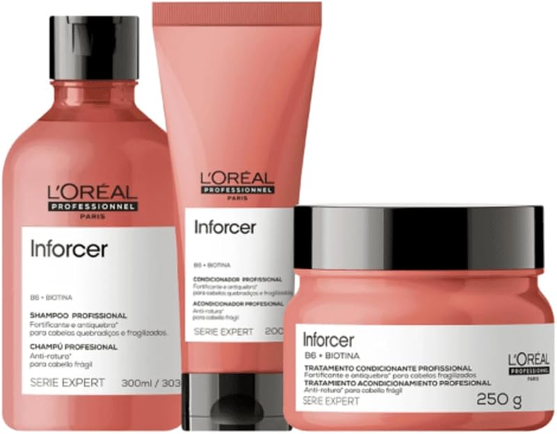 KIT LOREAL B6+BIOTIIN INFORCER SHA+COND+MASC