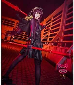 P②3 魔槍 fate FGO スカサハ 師匠 ランサー コスプレ 衣装 槍 51G6oT59FpL._UF350,350_QL50_.jpg