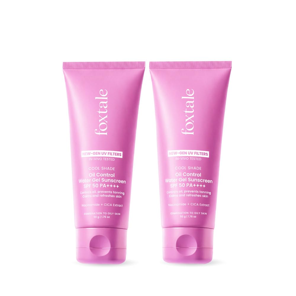 Foxtale Gel Sunscreen: Oil Control & Cooling SPF 50 -11 Foxtale Gel Sunscreen: Oil Control & Cooling SPF 50 -11