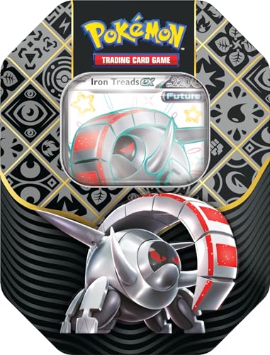 Pokémon TCG: Scarlet & Violet—Paldean Fates Tin — Iron Treads ex ...