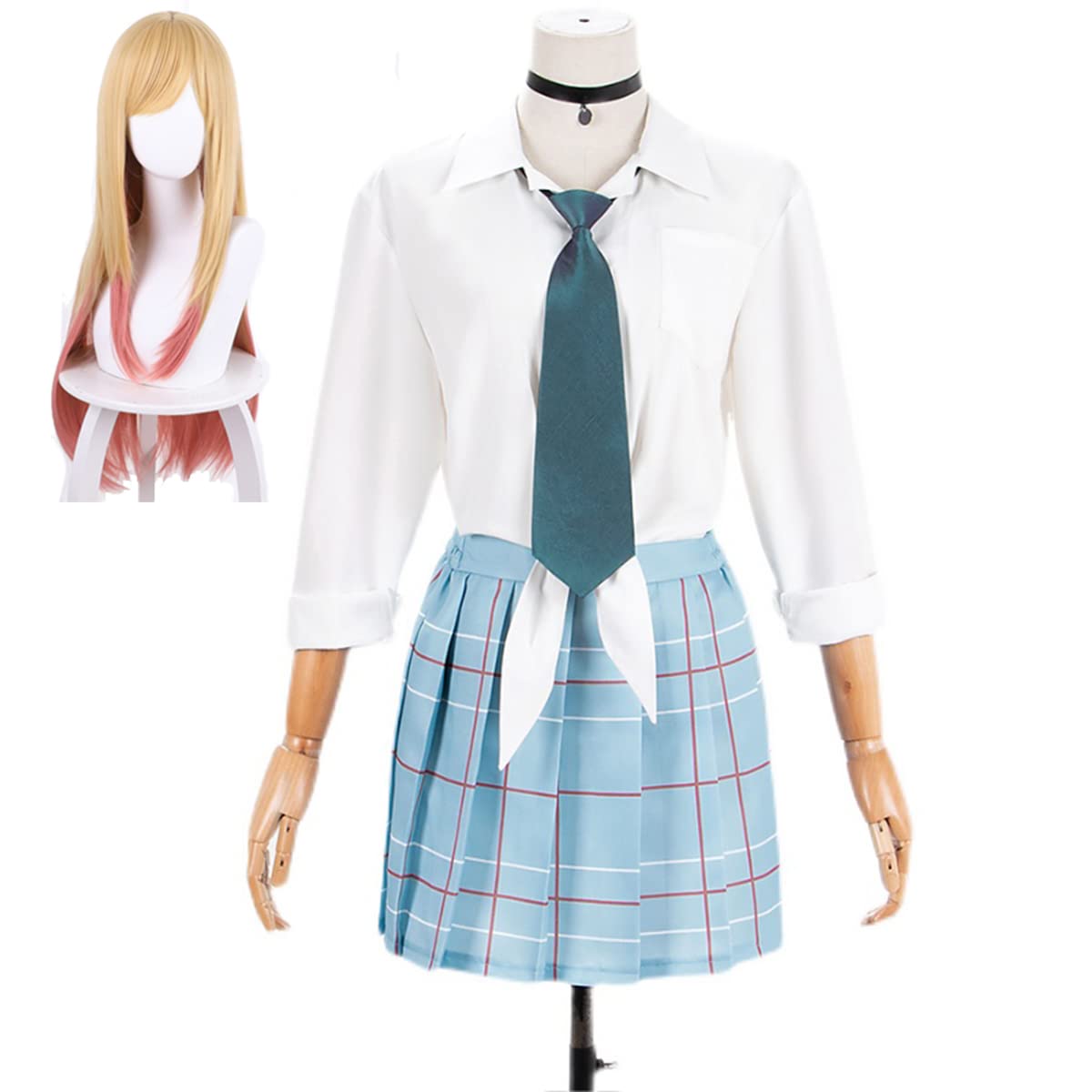 Amazon | 喜多川海夢 コスプレ衣装 コスチューム 制服セット 美少女