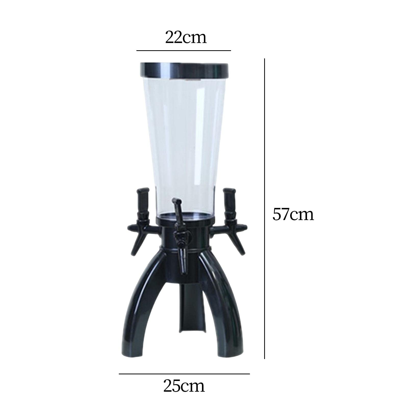 Distributeur de 3 litres avec Tuyau de Congélation Intégré, Distributeur de Mimosa