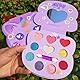 MockTota Schminkset Mädchen, Ungiftig und Abwaschbar Kinder Make-Up Set Mädchen, Karneval Schminke Kinderschminken , DIY Prinzessin Kids Makeup Set for Girls, Kinder Schminkpalette (10 F)