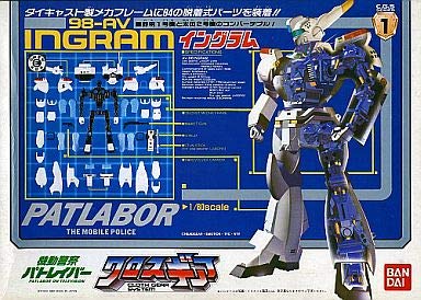 機動警察パトレイバー　イングラム　AV-98　ディフォルメクロス Amazon.co.jp: AV-98 イングラム 機動警察パトレイバー クロスギア